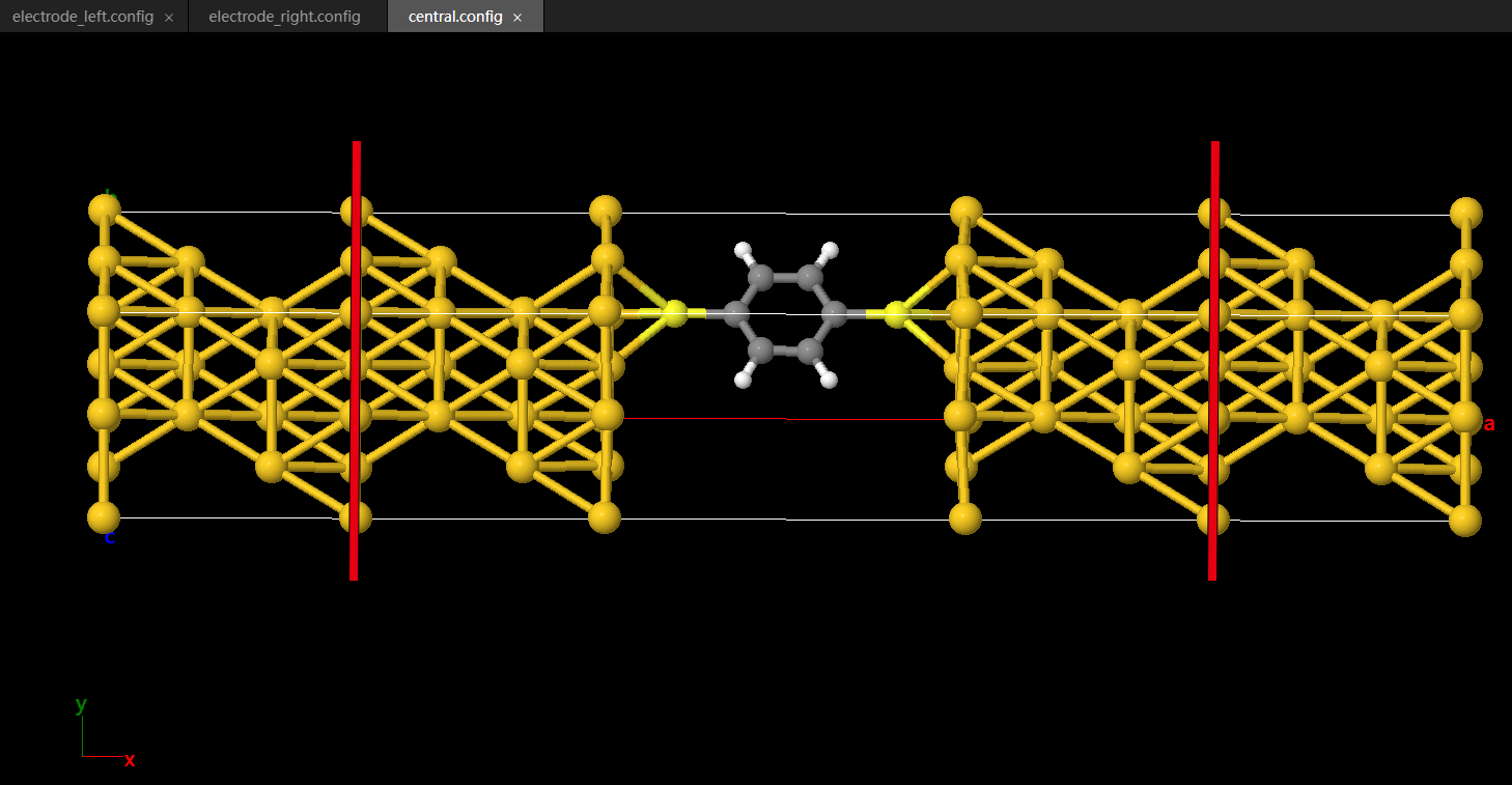 Transport device modeling window